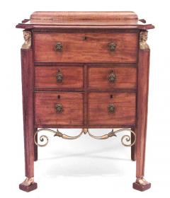 French Empire Mahogany Chest with Egyptian Revival Mounts - 4650569