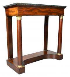 French Empire Mahogany Console Table - 4757698