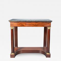 French Empire Mahogany Console Table - 4760590