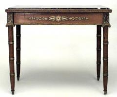 French Empire Mahogany and Marble Single Drawer - 1437903