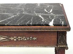 French Empire Mahogany and Marble Single Drawer - 1437906