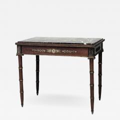 French Empire Mahogany and Marble Single Drawer - 1443368