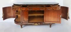 French Empire Neoclassical Burl Buffet Marble Gilt Bronze Mounts - 3516680