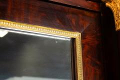 French Empire Ormolu Mounted Mahogany Armoire Wardrobe ca 1820 40 - 4502169