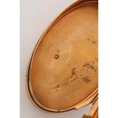 French Empire Oval Gold Snuff Box by H A Adam Paris circa 1820 - 1210288