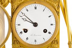 French Empire Period Ormolu Bronze Mantel Clock of Ceres circa 1815 - 4497075