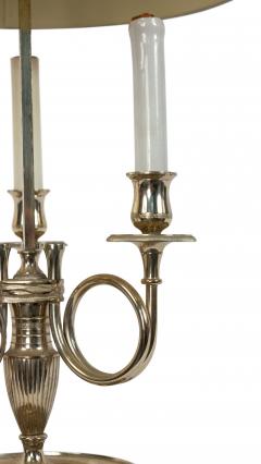 French Empire Silver Plate Table Lamp - 1380924