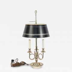 French Empire Silver Plate Table Lamp - 4717871