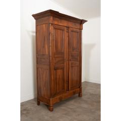 French Empire Solid Walnut Armoire - 3420575