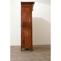 French Empire Solid Walnut Armoire - 3420652