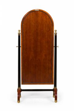 French Empire Style Arched Cheval Mirror - 4170442