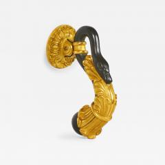 French Empire Style Bronze Dore Door Knockers - 4540179