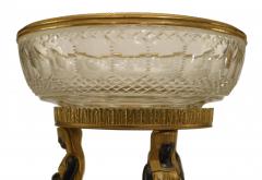 French Empire Style Bronze Dore Egyptian Compote - 4650487