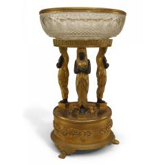 French Empire Style Bronze Dore Egyptian Compote - 4651022