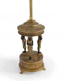 French Empire Style Bronze Egyptian Lamp - 1380933