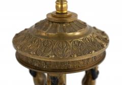 French Empire Style Bronze Egyptian Lamp - 1380934
