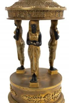 French Empire Style Bronze Egyptian Lamp - 1380935