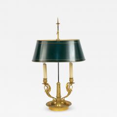 French Empire Style Bronze Swan Table Lamp - 1394745