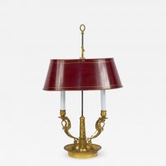 French Empire Style Bronze Swan Table Lamp - 1394749