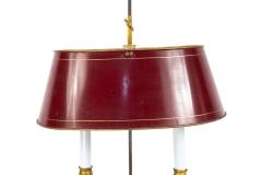 French Empire Style Bronze Swan Table Lamp - 4652155