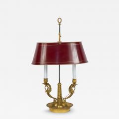 French Empire Style Bronze Swan Table Lamp - 4700530