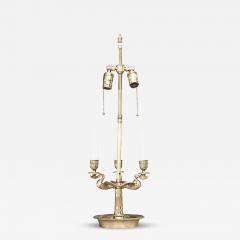 French Empire Style Bronze Swan Table Lamp - 4708906