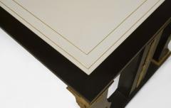 French Empire Style Ebonized Mahogany Writing Table - 4626082