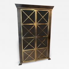 French Empire Style Gilt Metal Display Cabinet - 3012382