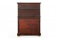 French Empire Style Mahogany Antique Secretary Desk - 4502693