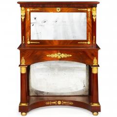 French Empire Style Mahogany Antique Secretary Desk - 4502697