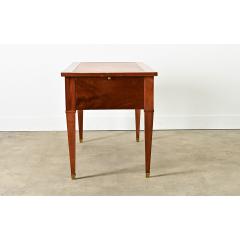 French Empire Style Mahogany Leather Desk - 4277705