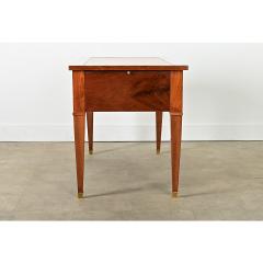 French Empire Style Mahogany Leather Desk - 4277706