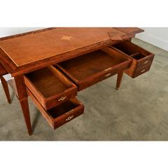 French Empire Style Mahogany Leather Desk - 4277712