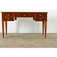 French Empire Style Mahogany Leather Desk - 4277735