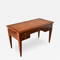 French Empire Style Mahogany Leather Desk - 4290961