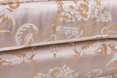 French Empire Style Mahogany Pink Chaise - 4630895
