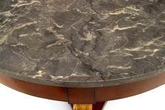 French Empire Style Mahogany and Gilt Center Table - 1424265