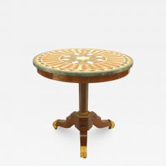 French Empire Style Marble Top Center Table - 1428191