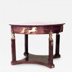 French Empire Style Marble Top Center Table - 1428269
