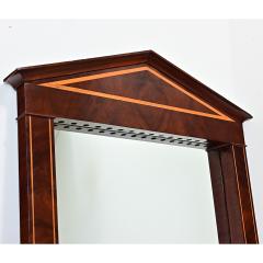 French Empire Style Wall Mirror with Cue Rack - 4606823