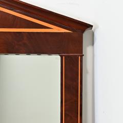 French Empire Style Wall Mirror with Cue Rack - 4606826