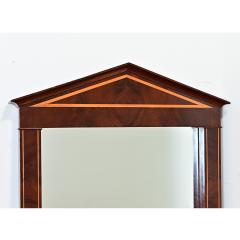 French Empire Style Wall Mirror with Cue Rack - 4606836