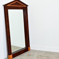 French Empire Style Wall Mirror with Cue Rack - 4606839