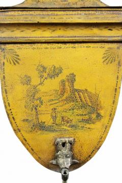 French Empire Yellow Tole Lavabo - 4129806