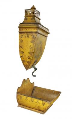 French Empire Yellow Tole Lavabo - 4129808
