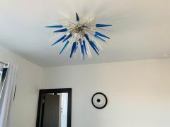 French Exploding Fireworks Flush Pendant Light - 2298584