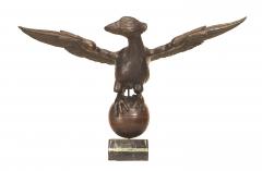 French Folk Oak Eagle Figure - 4408193