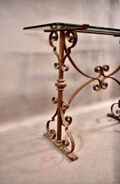 French Forged Iron Console - 2057244