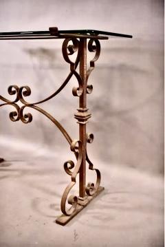 French Forged Iron Console - 2057246