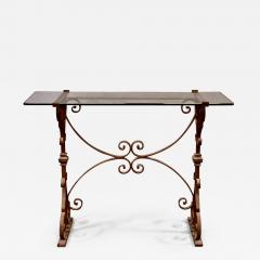 French Forged Iron Console - 2060014